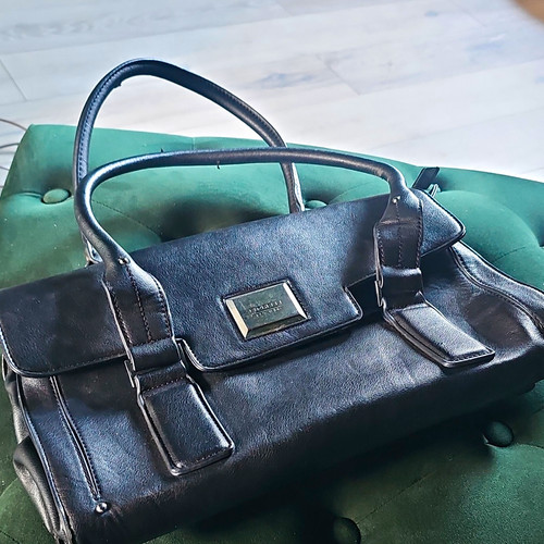 Fiorelli black leather top - fiorelli,