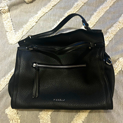 Fiorelli black pebbled faux - fiorelli,