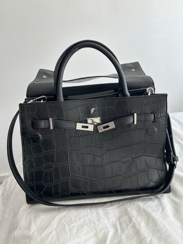 Black fiorelli faux leather - faux,