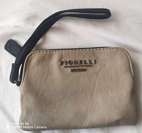 Fiorelli leather zip - leather, wristlet