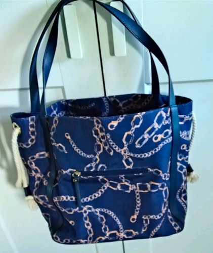Fiorelli navy chain - fiorelli, print