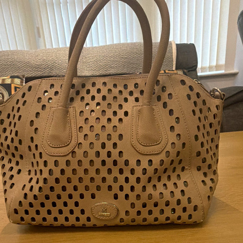 Fiorelli beige perforated - perforated, faux