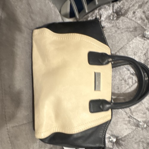 Fiorelli black cream handbag - &,
