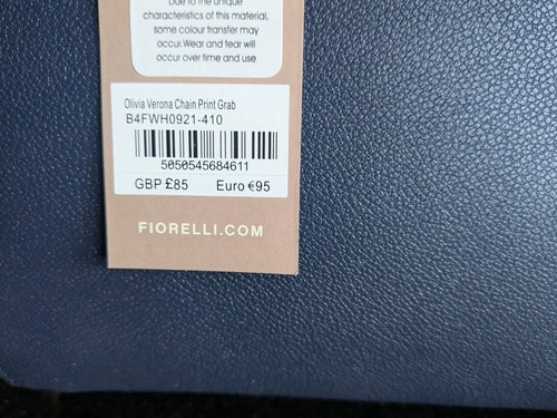 Fiorelli handbag navy with - fiorelli,
