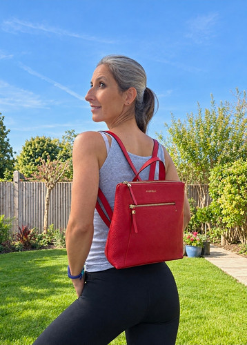 Fiorelli red pebbled - red, pu
